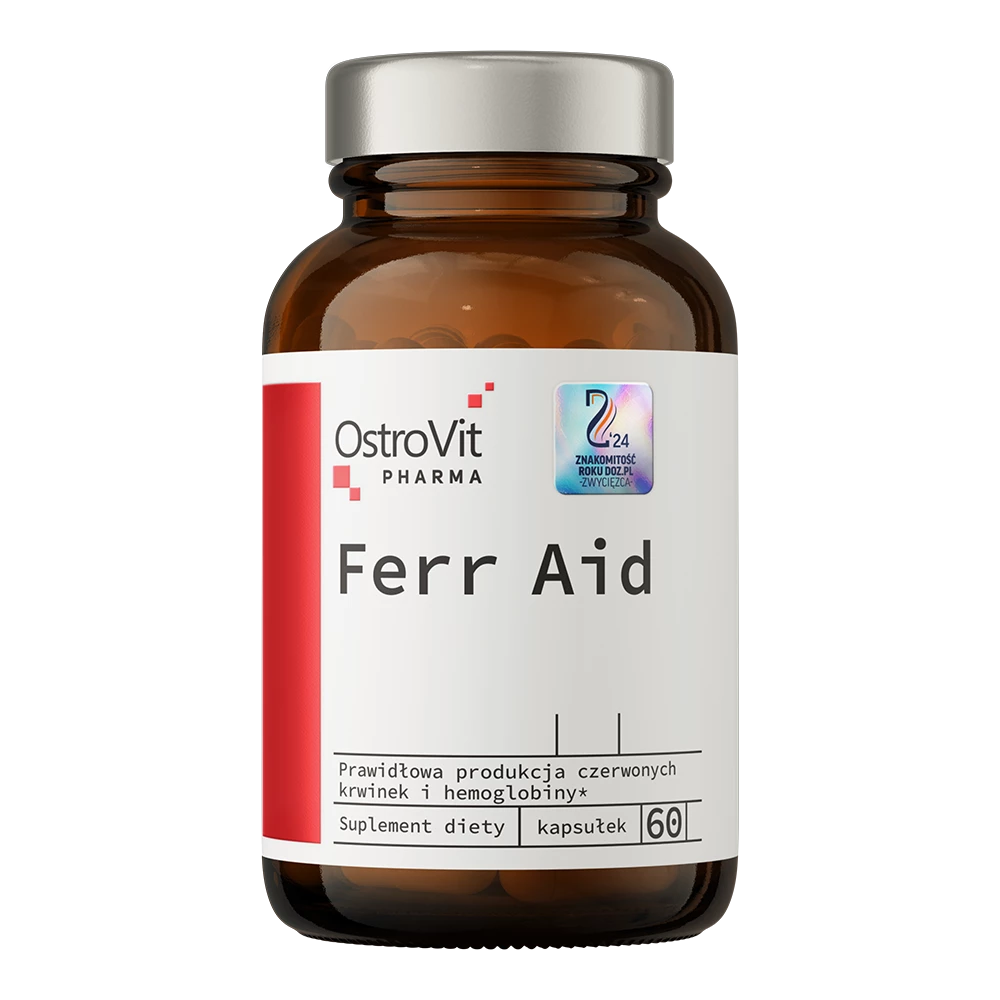 OstroVit Pharma - Ferr Aid - 60 kapsułek